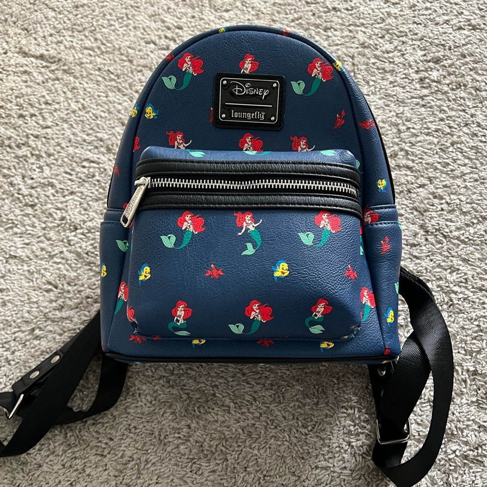 Loungefly Ariel print backpack